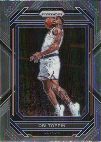 2022-23 Panini Prizm #9 Obi Toppin New York Knicks Basketball Card - GotBaseballCards