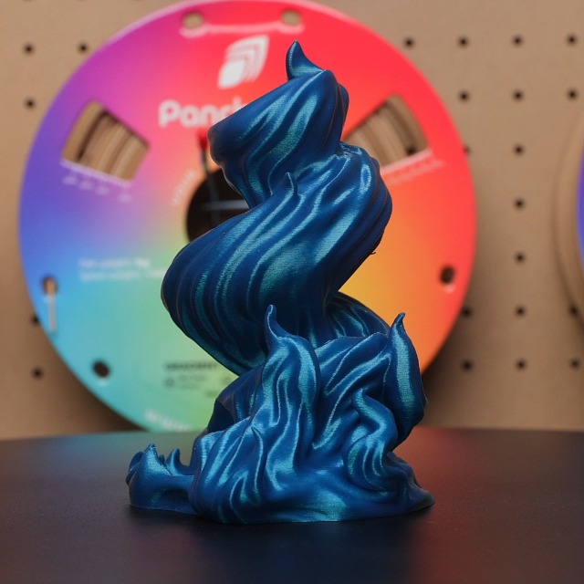 Image of Polymaker Panchroma Starlight PLA Filament 1.75mm for 3D Printing, Neptune | Neatly Wound, Starry Sky PLA 1kg, Easy Print & Smooth Feeding, Compatible with Bambu Lab & Most 3D Printers