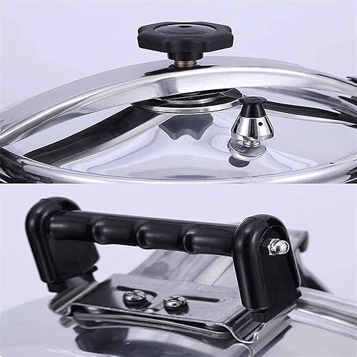 Miniatura 6 de Olla a presión gruesa a prueba de explosiones de 9L-20L, gran capacidad para restaurante de comedor, sartén antiadherente para el hogar, cocina de