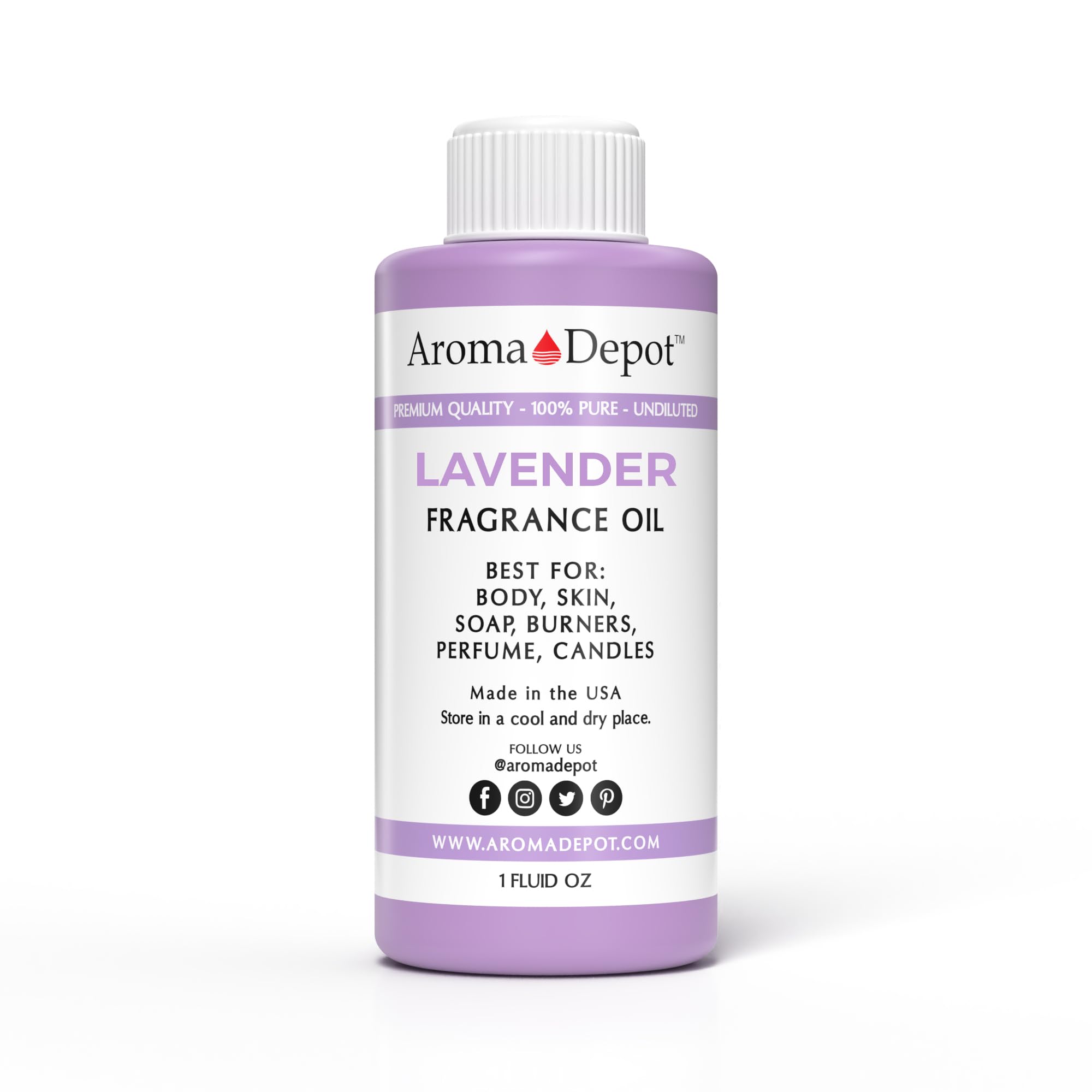 Lavender 1 oz. / Perfume I Skin Oil I Our Interpretation Premium Quality I Uncut I Fragrance Oil I Skin Safe I Add Aroma to Your DIY Projects I Scented Oil