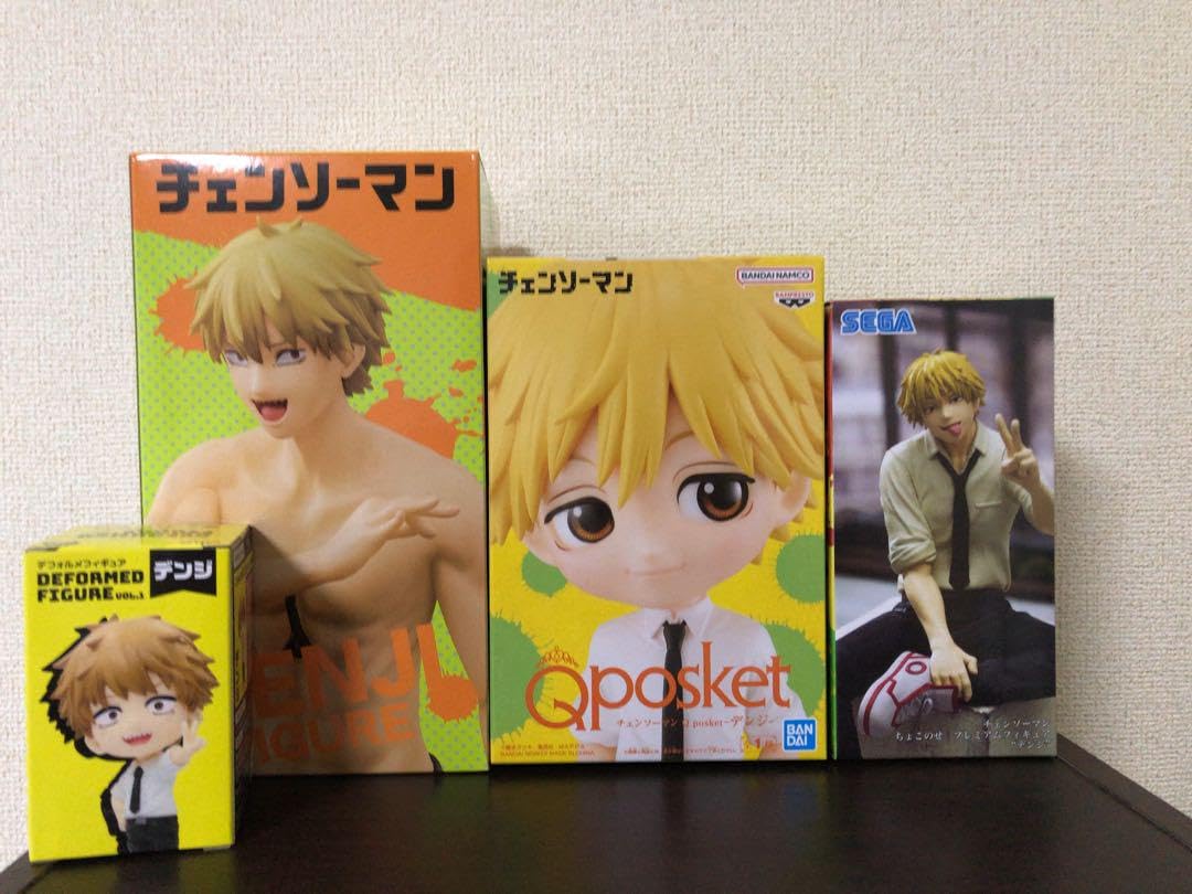 チェンソーマン デンジ フィギュア 4点セット Amazon.co.jp: チェンソーマン デンジ フィギュア 売り 4体セット