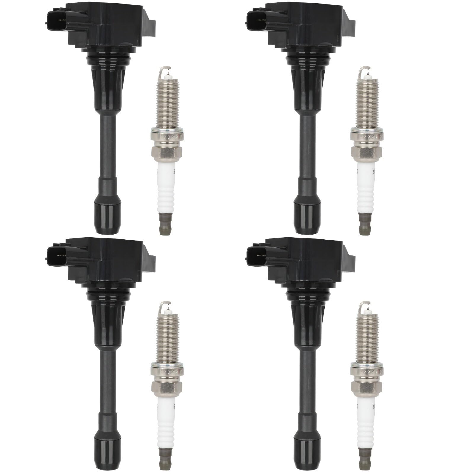 Amazon.com: ECCPP 4 ignition coils with 4 iridium Spark