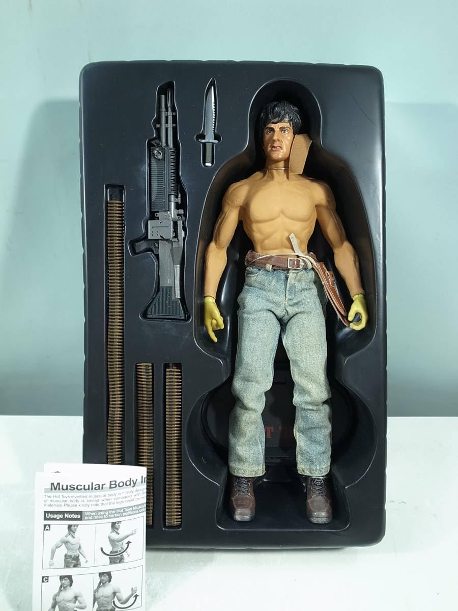 ムービー・マスターピース- John J RAMBO Amazon.co.jp: Hot Toys Rambo First Blood Part II:John J