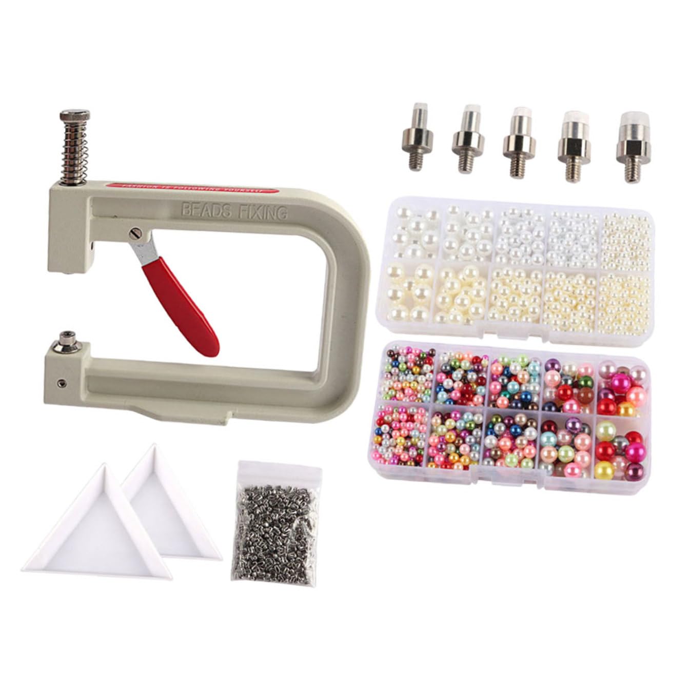 Machine à perler manuelle Mikikit pour vêtements et customisation