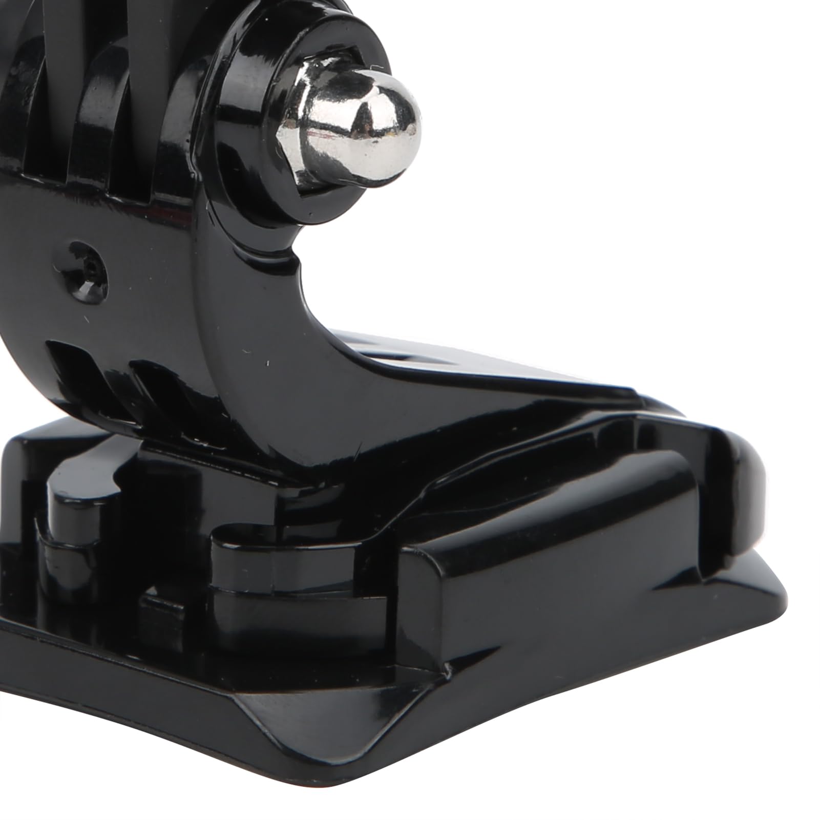 Juego de Soporte para Cámara de Casco de Motocicleta, Soporte Universal para Cámara de Movimiento, Kit de Accesorios para Casco de Montar, para Motocicletas de esquí, Color Negro