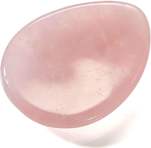 Miniatura 5 de CrystalTears - Piedra natural tallada para el pulgar para aliviar preocupaciones gema curativa de bolsillo con caja