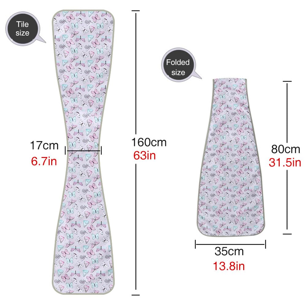 Surakey Adult Bibs for Eating - Adult Dining Bibs Scarf Dignified Alternative to Bib - Reversible Washable Adult Bibs Scarf Clothing Protectors for Elderly Women Men Senior Citizens, Type 9