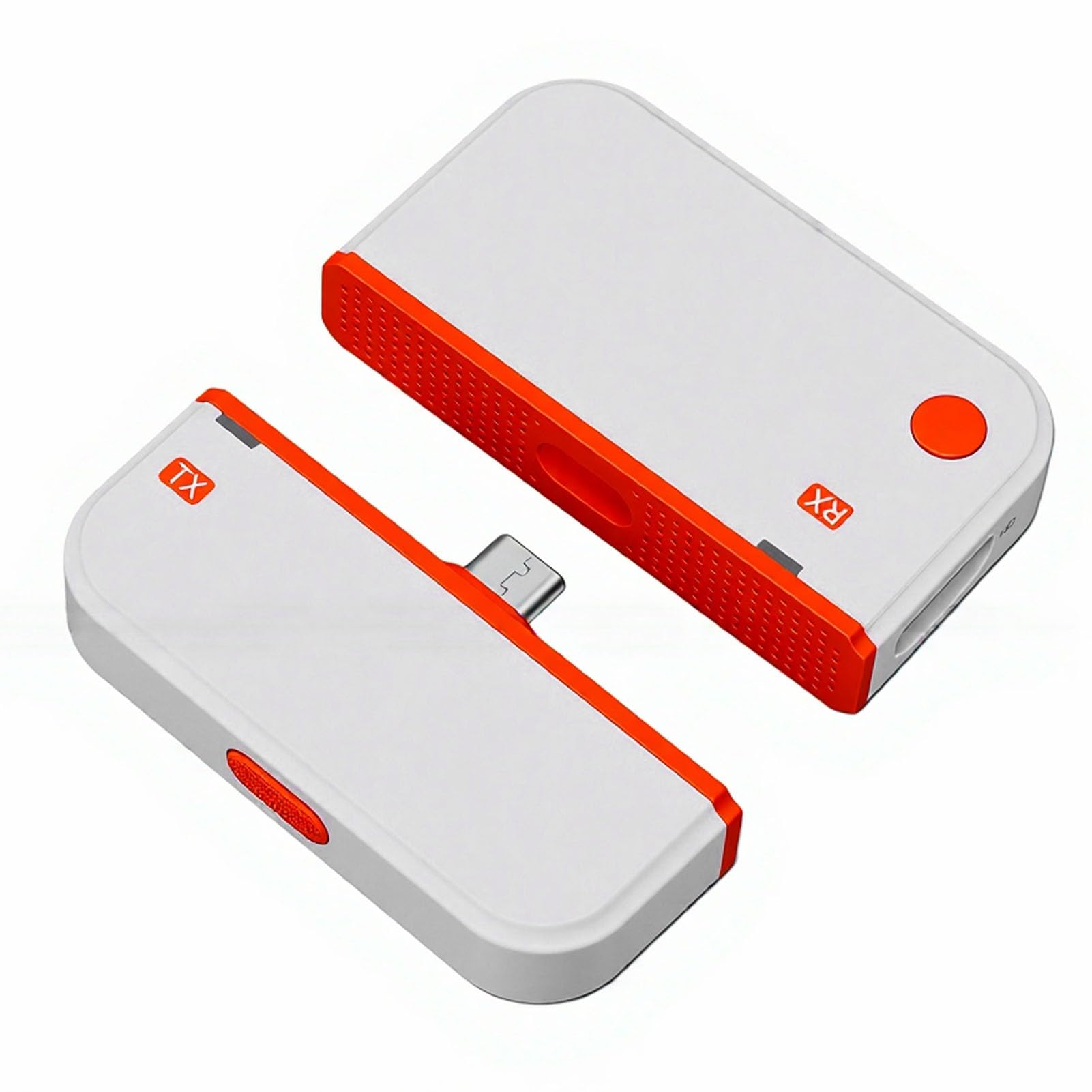 Bezprzewodowy Adapter Wyświetlacza – Złącze USB-C, Plug & Play, rozdzielczość 1080P, Przenośny Nadajnik i Odbiornik, Zasięg Transmisji do 50 M (telefon, PC, TV), Obsługa Podczas