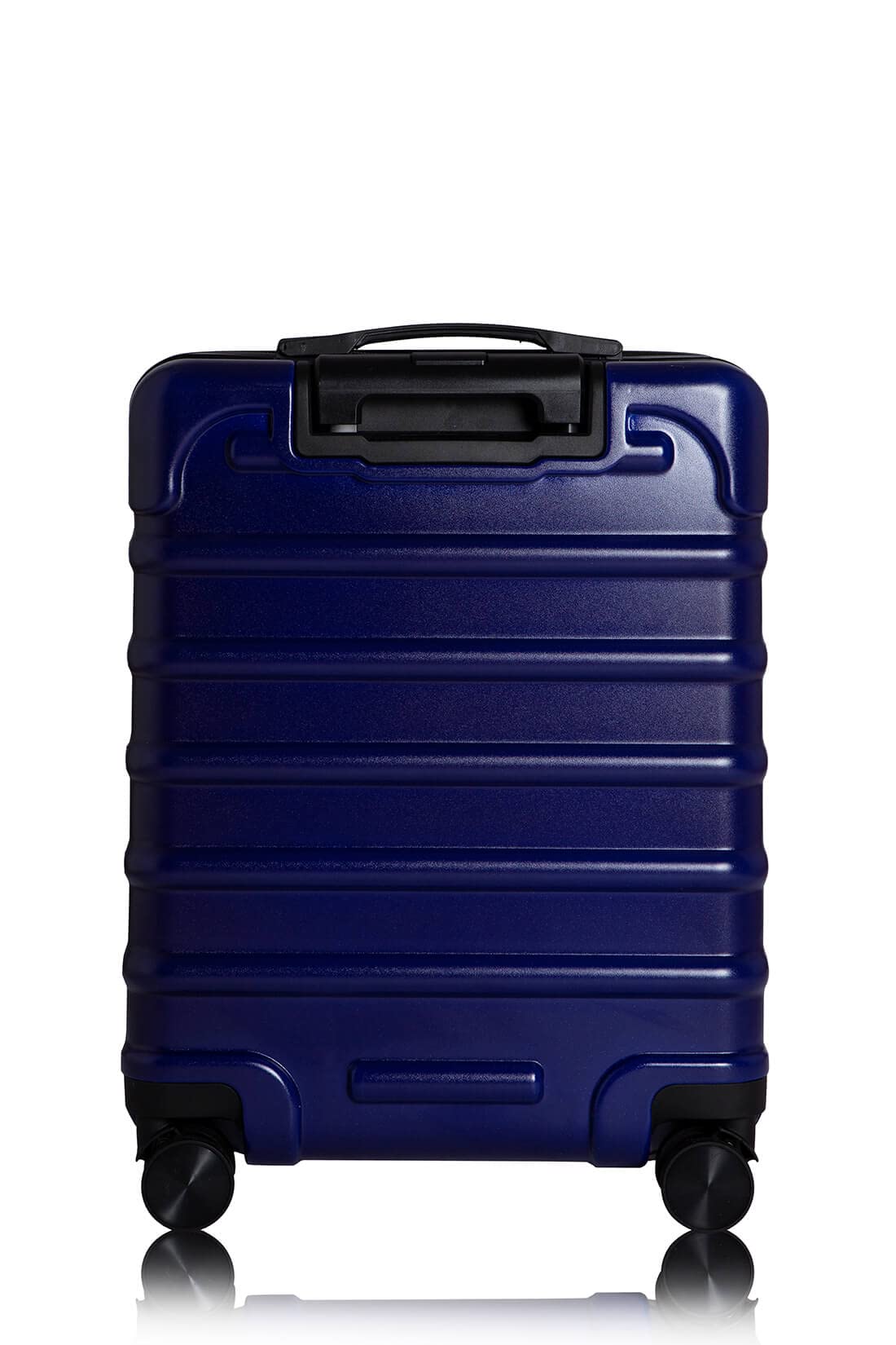 Bagaż kabinowy 55 x 38 x 20 cm walizka 50 cm w Ryanair Easyjet lekka twarda obudowa na 4 koła dzieci mały rozmiar ładowarka powerbank przygotowana niebieska od TOKYOTO Luggage (wózek i ładowarka)