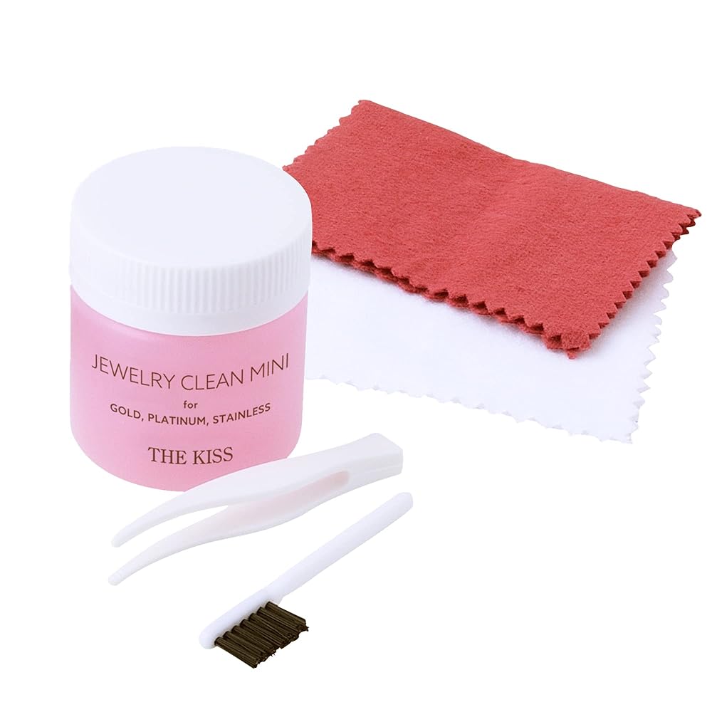 THE KISS ネックレス ピンクゴールド /クリーニングキット付き THE KISS ネックレス ピンクゴールド /クリーニングキット