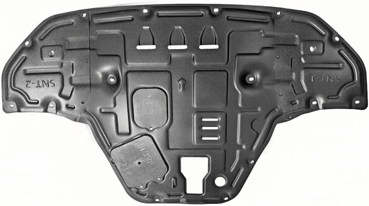PratRaken Engine Splash Shield Fit for Hyundai Sonata 2020 2021 2022 2023 with Mounting Hardware Engine Under Cover Front Splash Shields Front Engine Guard Mud Flaps