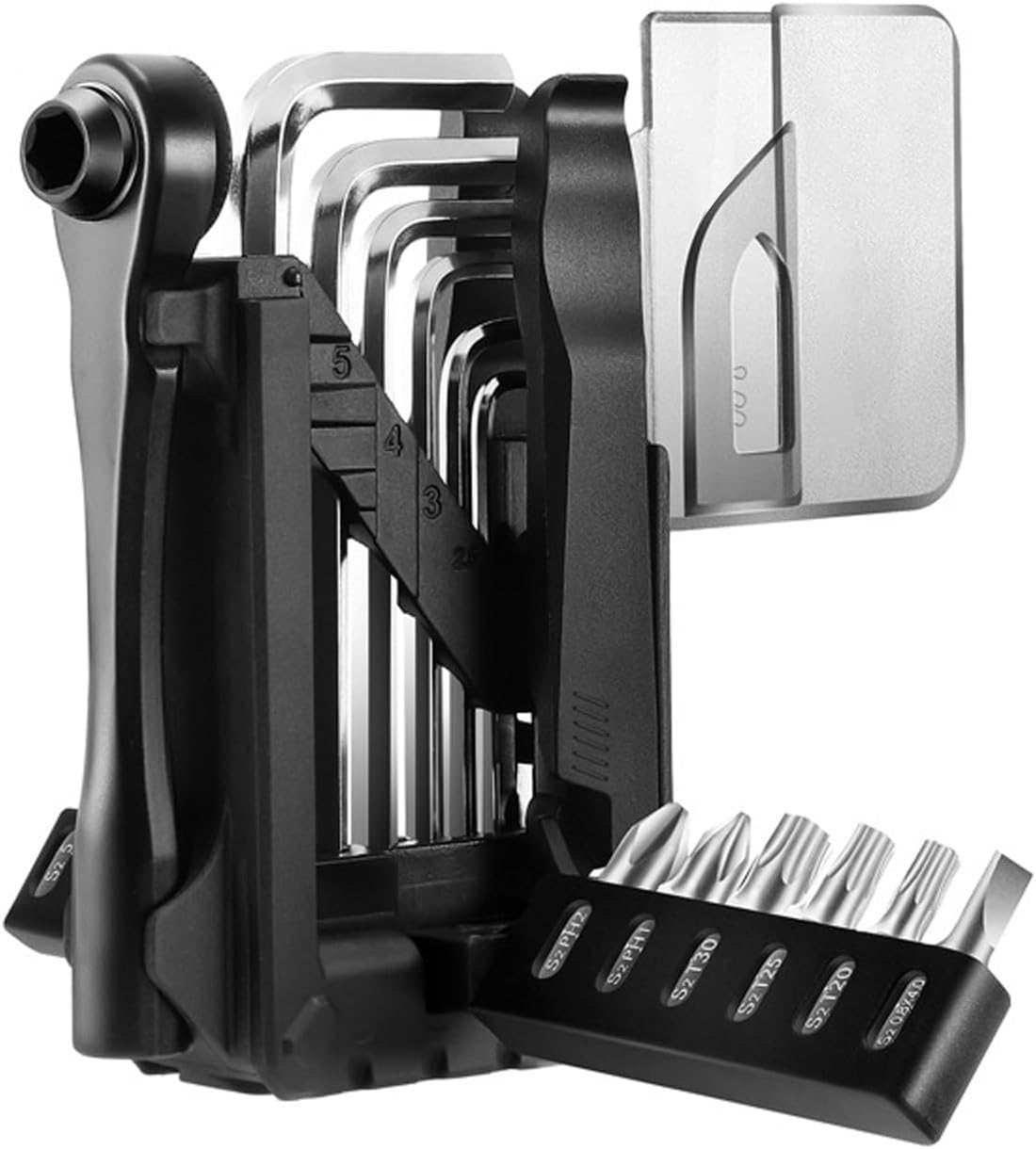 Professional Bike Tool with Quickly Release Rod Carbon Steel Spokes Wrenches for Cyclists Heavy Type Cycling Tool for Travel Camping