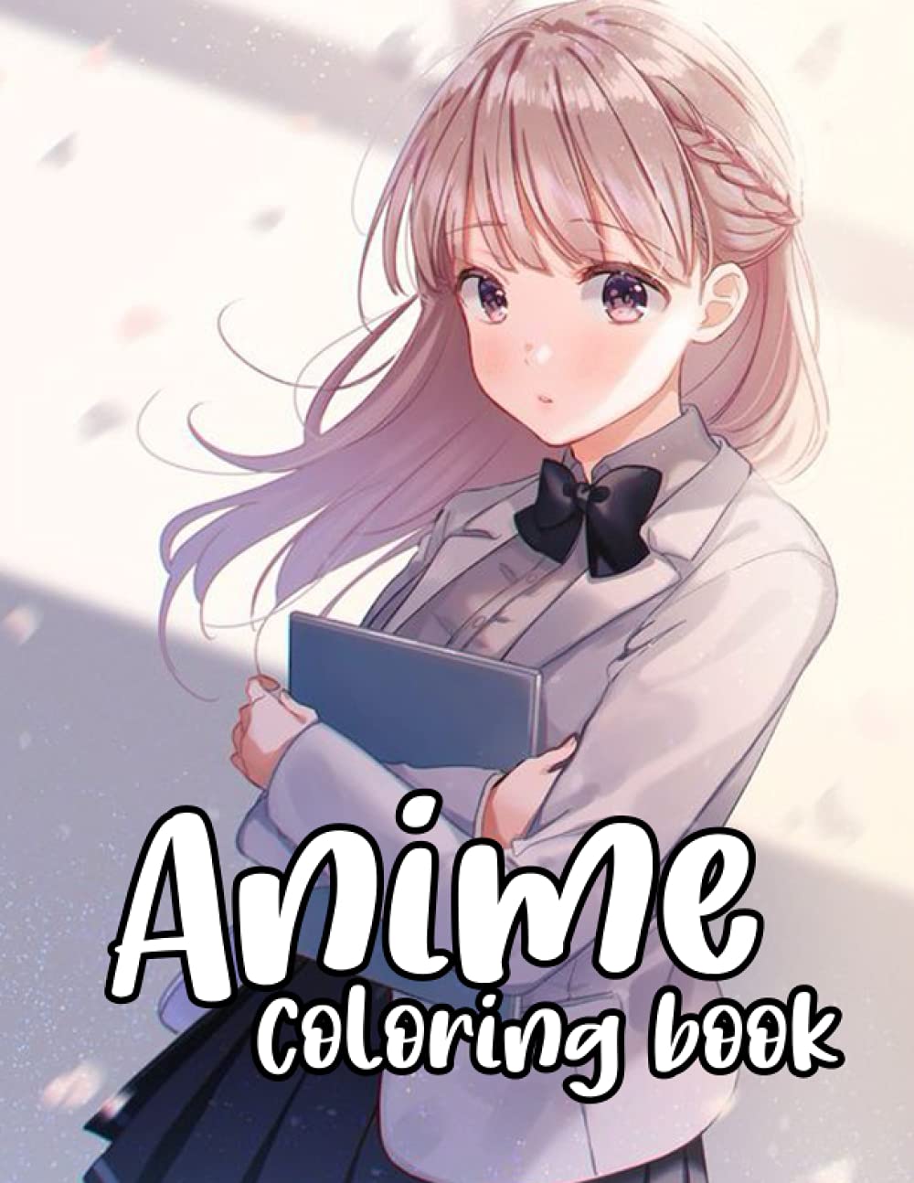 Buy Anime coloring book: Anime coloring page for teens and adult ...