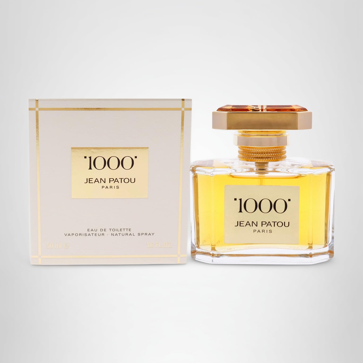 新品 JEAN PATOU 1000 オードトワレ 香水 75ml Amazon | ジャン パトゥ JEAN PATOU ミル 1000 オードトワレ 50ml EDT