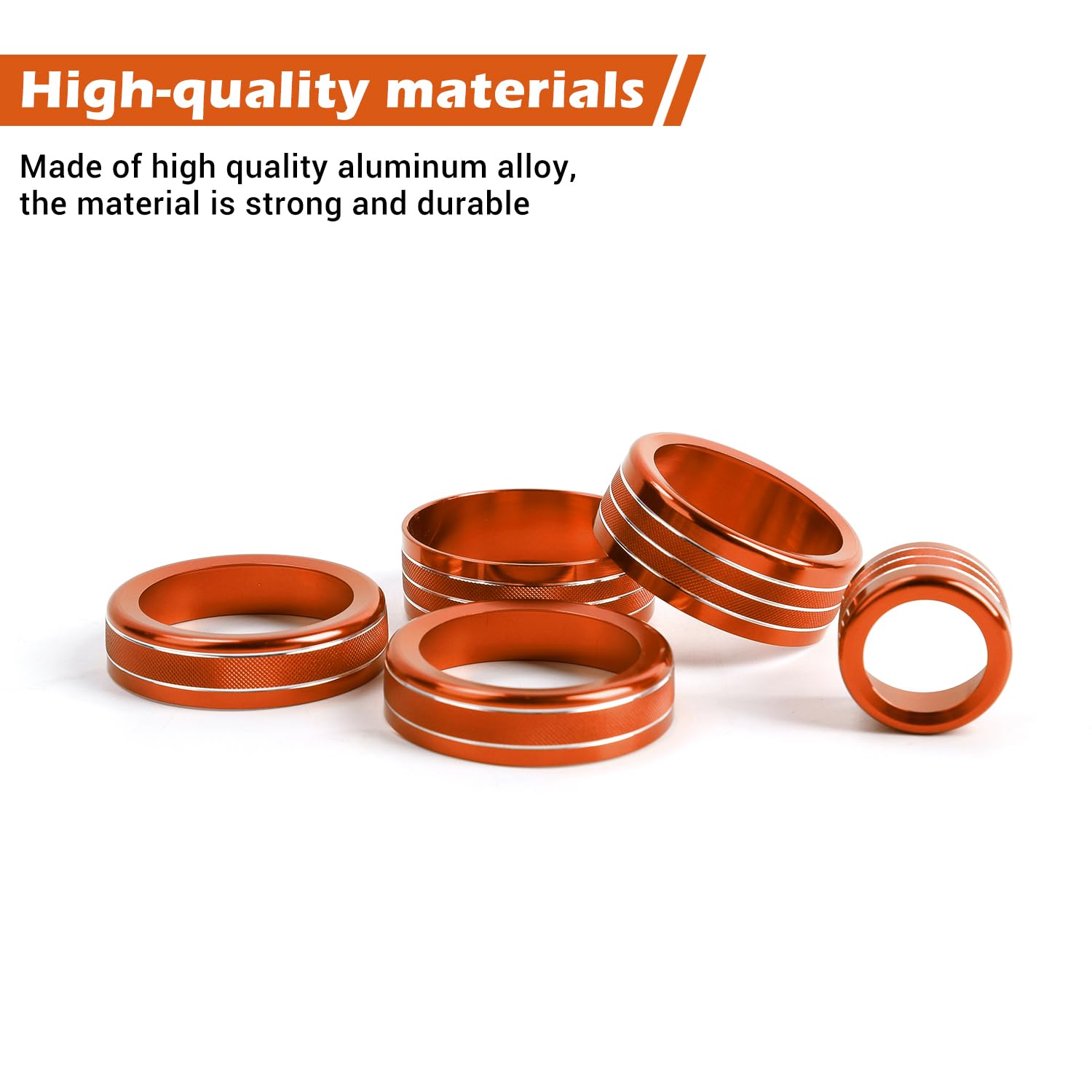 RT-TCZ For Silverado Parking Brake Button Trim Cover, Brown Wood Grain Interior - View #2