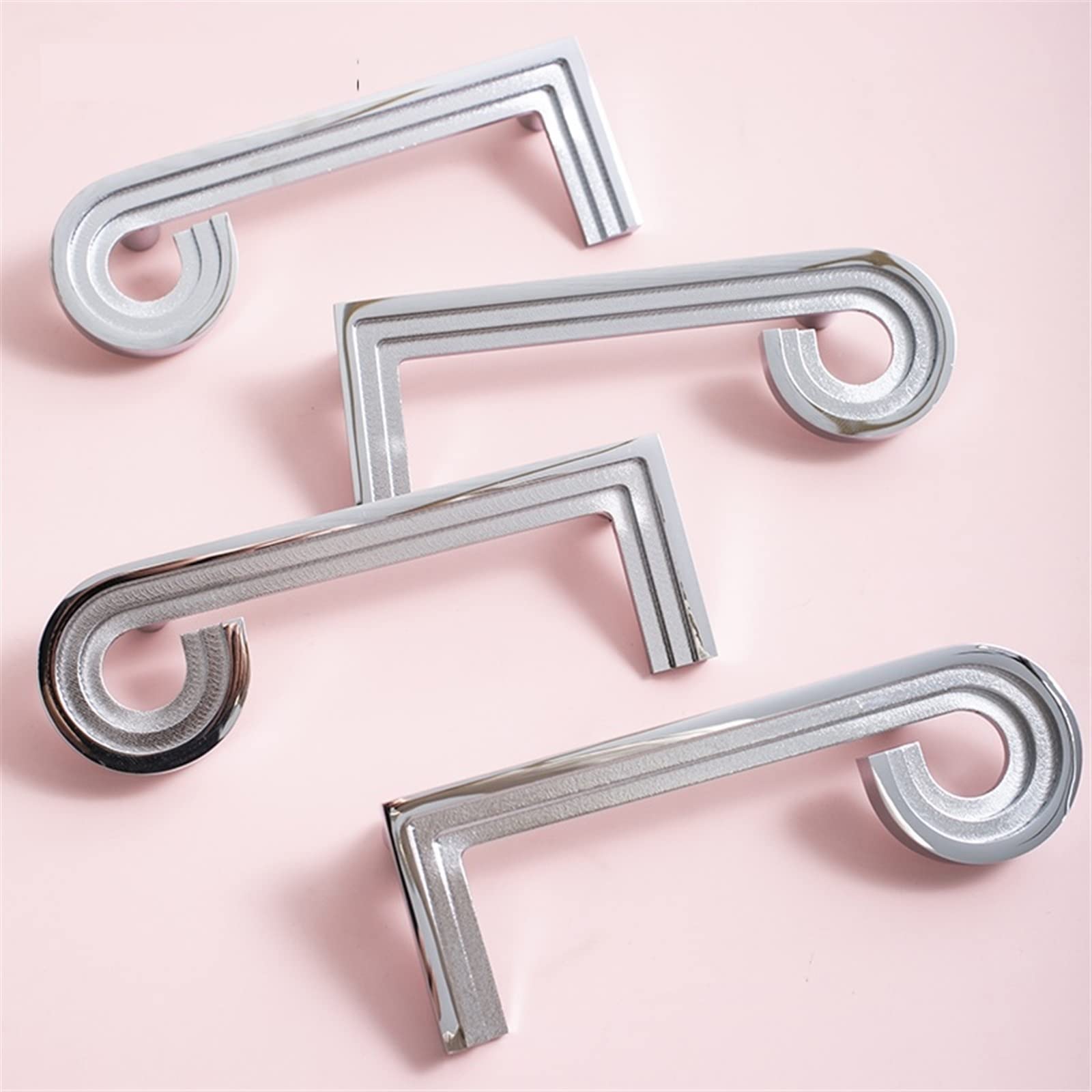 Bouton de porte laiton massif pour armoire et placard de cuisine au design note de musique C-4977-R
