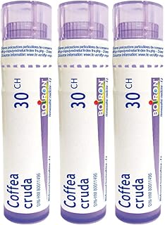 Coffea Cruda 30CH, Boiron Homeopathic Medicine, 3 tubes