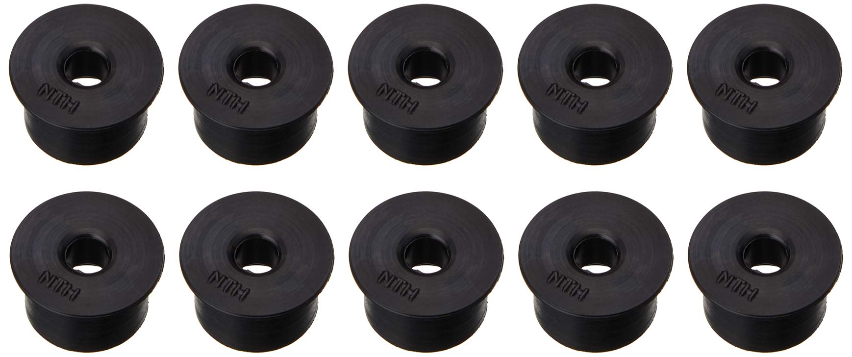 TOPEAK Rubber Ring-TwinHead DX JB Sport III (Presta) (10 pcs) Spare Parts Pump Adult Unisex, Black, One Size