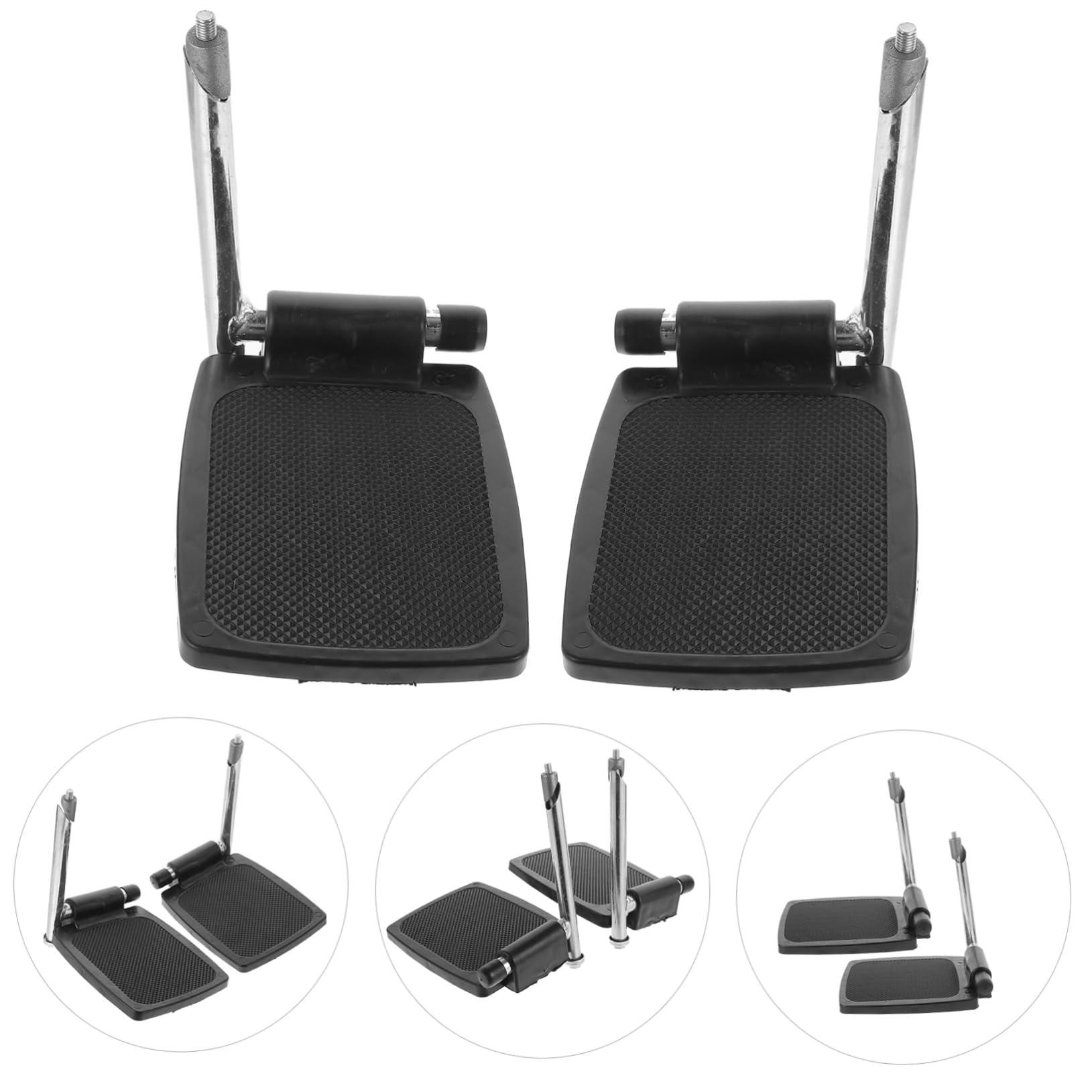 PACKOVE Reposapiés Elevable para Silla de Ruedas Pedal Resistente y Soporte Engrosado para Personas Mayores Color Aleatorio