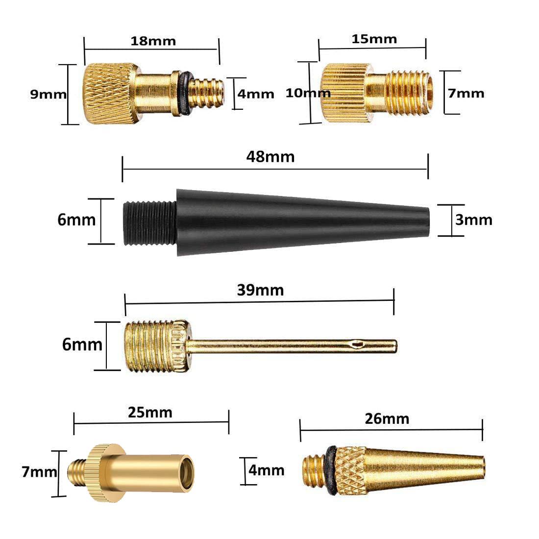Lot De 32 Adaptateurs De Valve De Vélo De Qualité Supérieure Avec