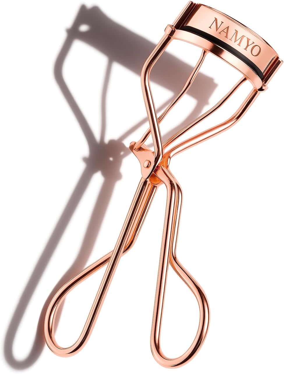 Premium Eyelash Curler Rose Gold Edition with 5 Years of Silicone Refill Pads Supply - Makeup Lash Tool with Lasting Lift, Gift Ready Travel Pouch Including Satin Bag - Image 6