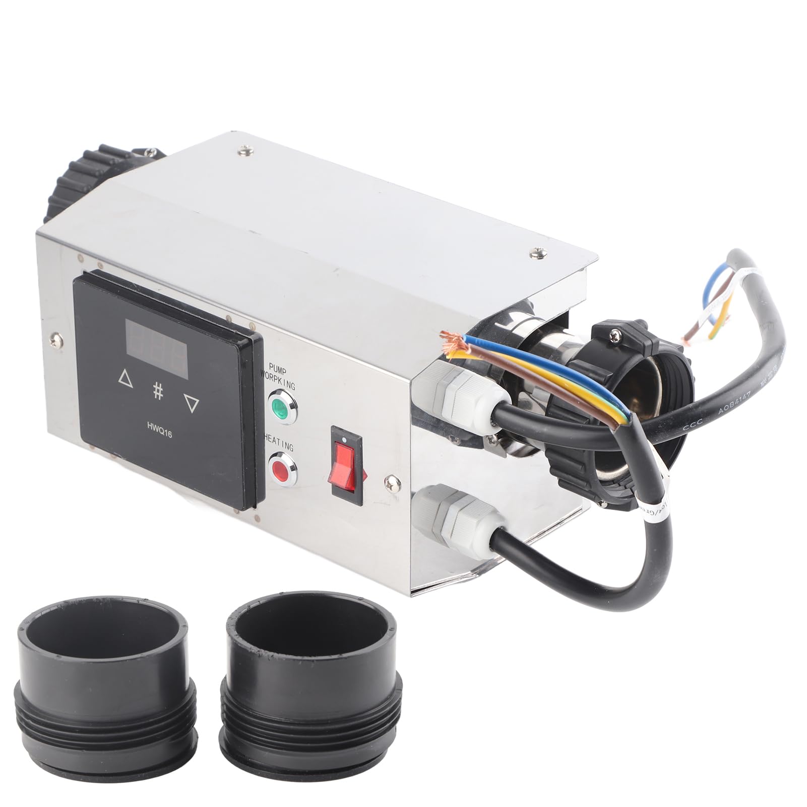 Termostato para Piscina, Controlador de Temperatura para Calentador de Piscina a Prueba de Agua de 2KW, termostato Digital para SPA para bañeras, Piscinas elevadas y enterradas