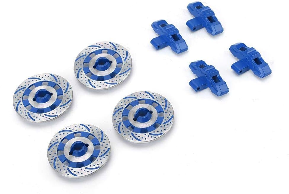 RC Brake Disc, Wheel Brake Disc Rotor Anti Brake Disc Drive Hub Fit for Unlimited Desert Racer UDR 1/7 RC Car(Dark Blue) Model Car Accessories Udr Wheel Hex Rc Parts