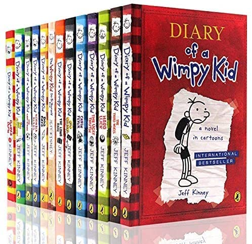 Diary of a Wimpy Kid 16冊セット Amazon.com: 《Diary of a Wimpy Kid 16 Books Box Collection