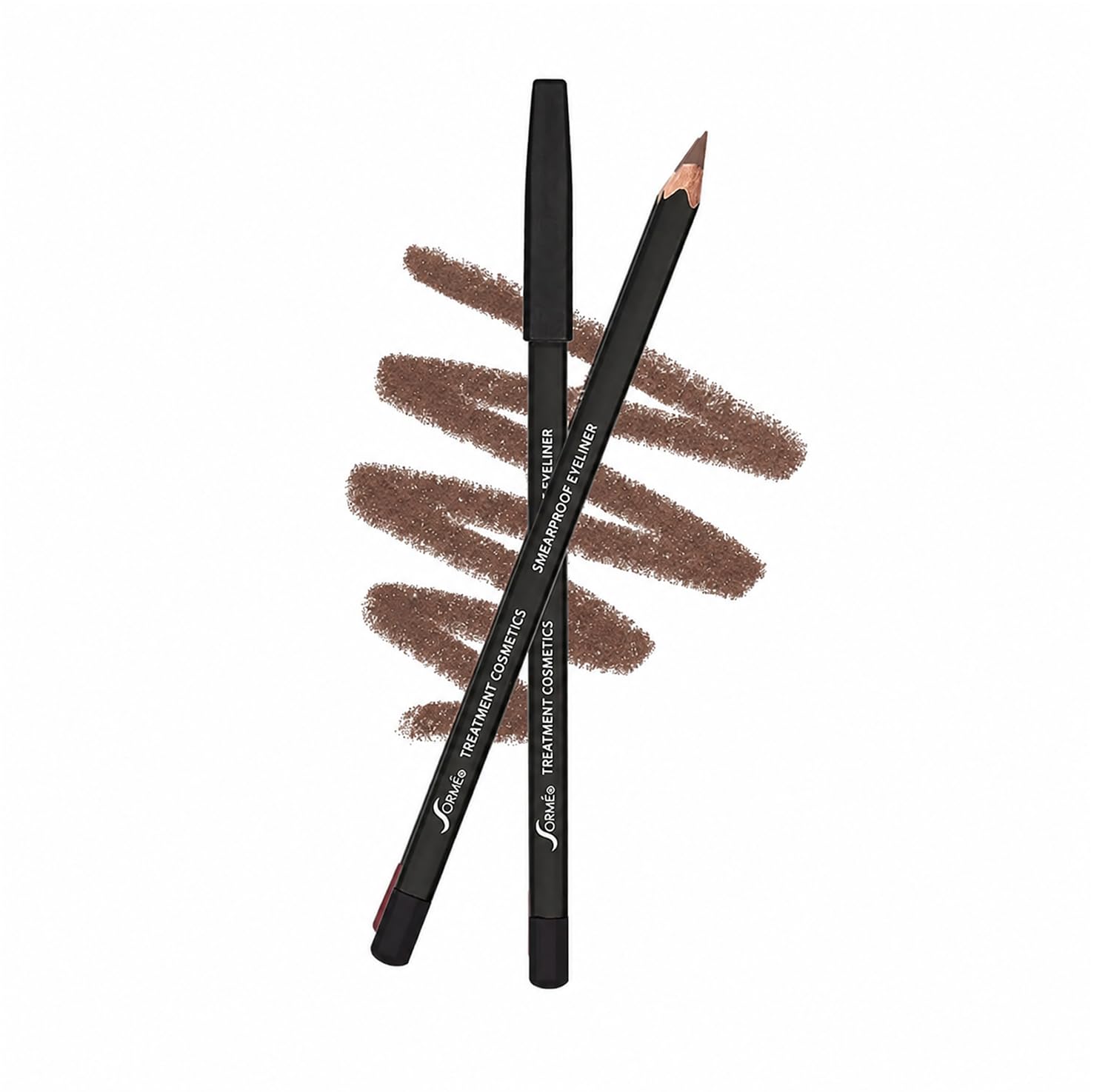 Sorme' Treatment Cosmetics Smear-Proof Eyeliner, Brown
