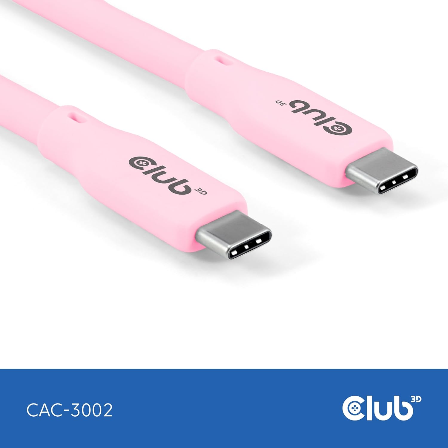 Club 3D USB C Cable Pink, W129022285