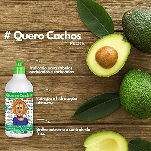 Ativador De Cachos Abacate 500ml Kelma