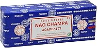 Vista 1 de EARTH Satya Nag Champa - Varillas de incienso prémium de 250 GMS (certificado verde) – Agarbatti naturalmente enrollado a mano, perfecto