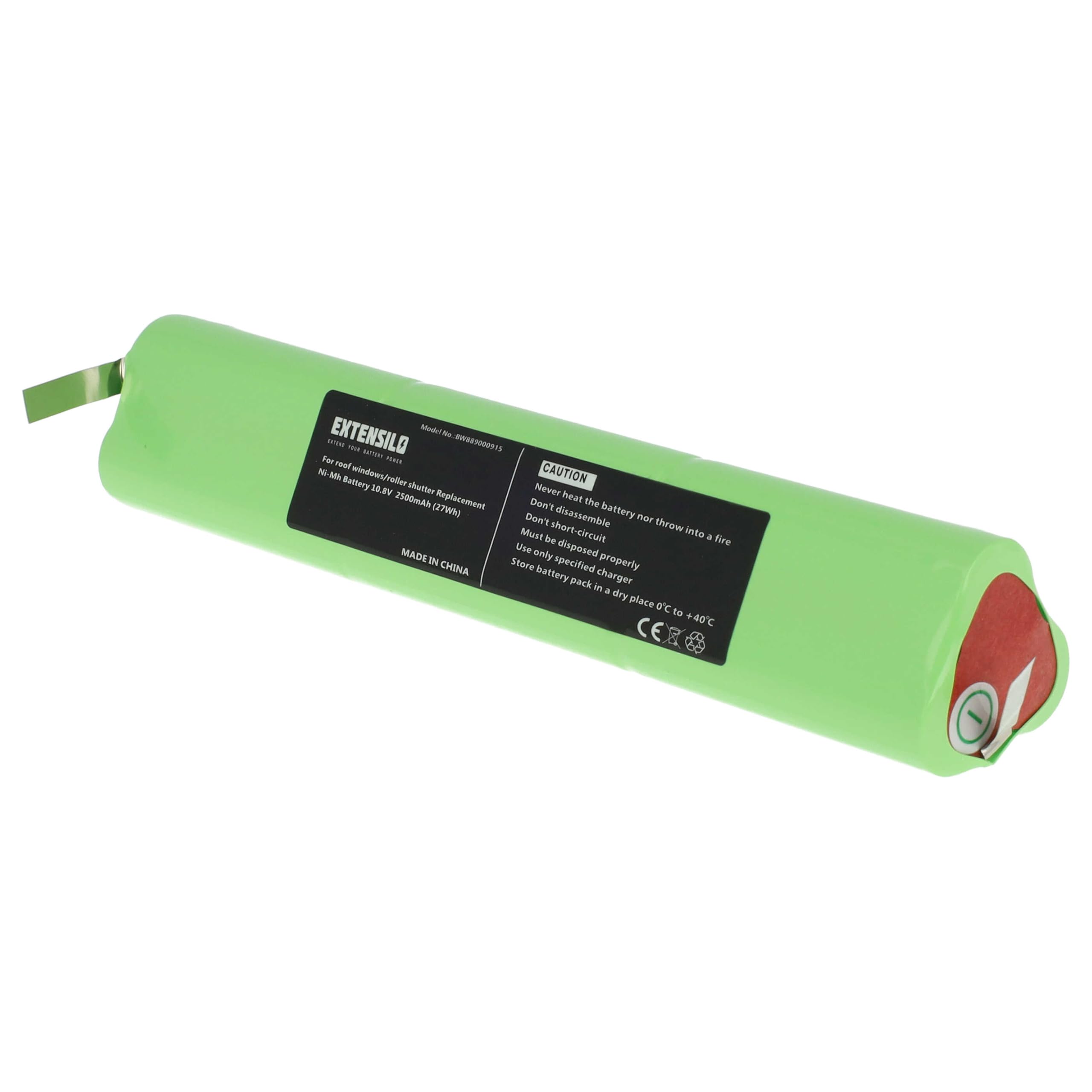Batterie Remplacement pour Velux 946987