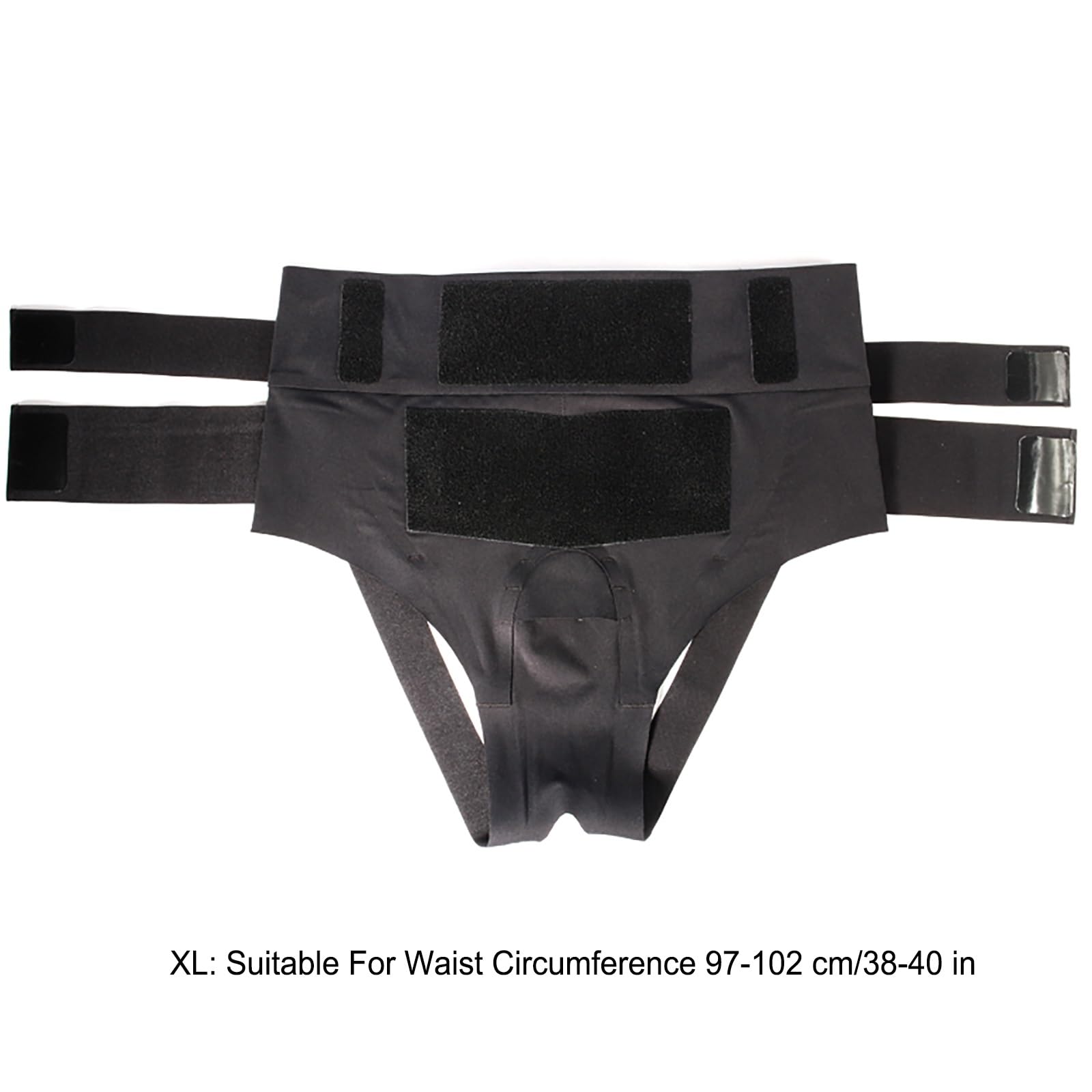 Mutande per Ernia Inguinale Uomo, Cuscinetti di Compressione Rimovibili, Supporto per Ernia Inguinale Doppia per Uomo, Design Boxer Slip(X-Large)