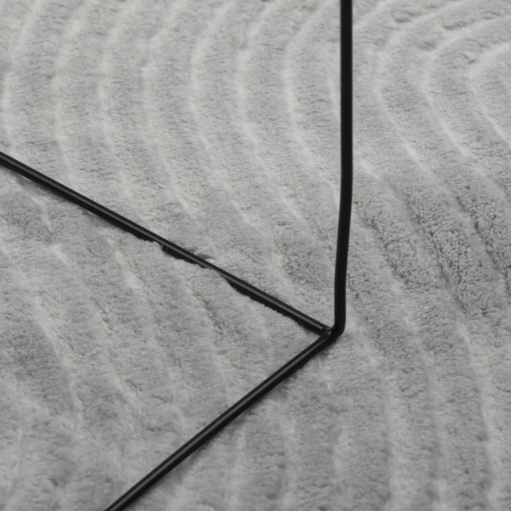 Tapis IZA Poils Courts Style scandinave Gris 120x170 cm,Maison & Jardin,Décorations,Tapis,3.9 kg-375452