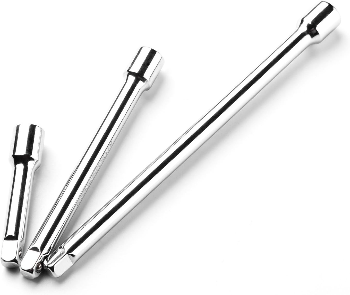 MAXPOWER 3Piece 1/4" inch Extension Bars Industrial Grade Extention