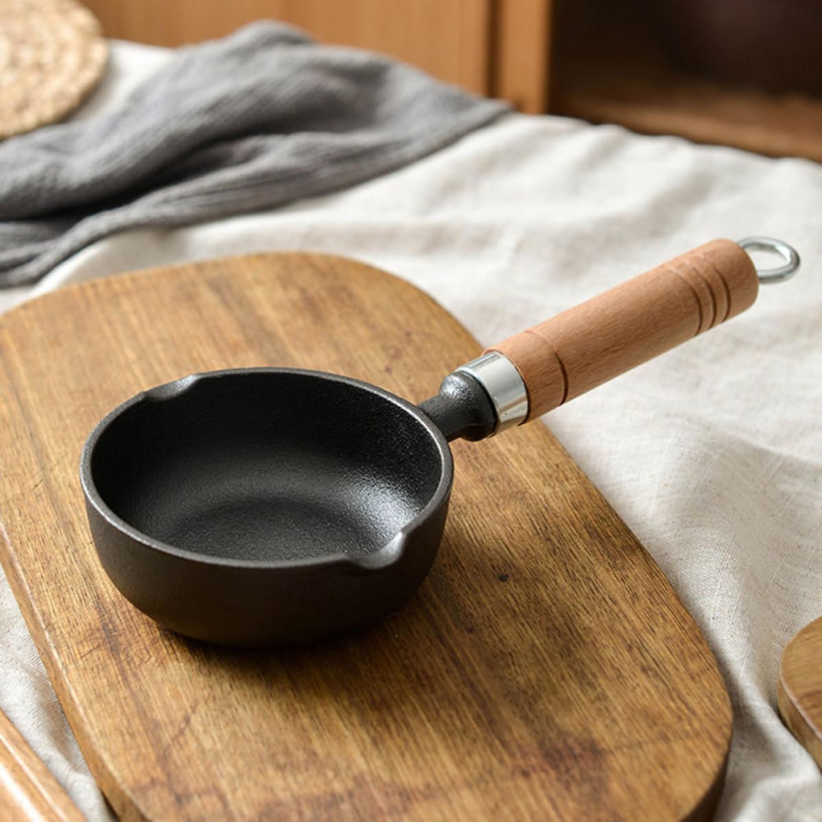 Mini Iron Melting Pot for Home Baking and Quick Cooking