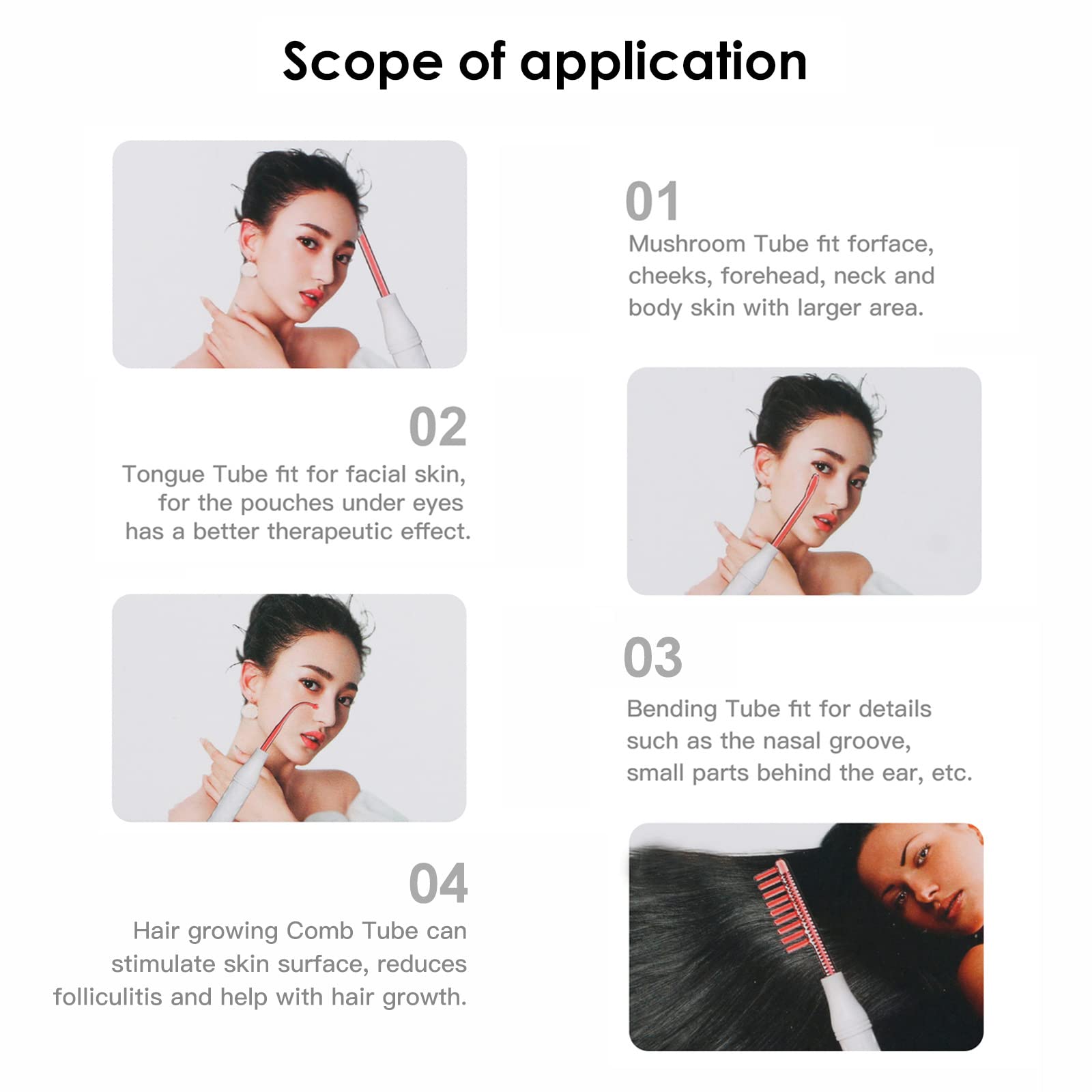 Appareil de beauté portable anti-âge pour soins du visage Outil de beauté Instrument facial