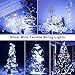 Blingstar 2 Pack 33ft 100 LED USB and Battery Operated Christmas Lights with Remote Control Timer 8 Modes Firefly Lights Cool White Fairy String Lights for Bedroom Wedding Decor