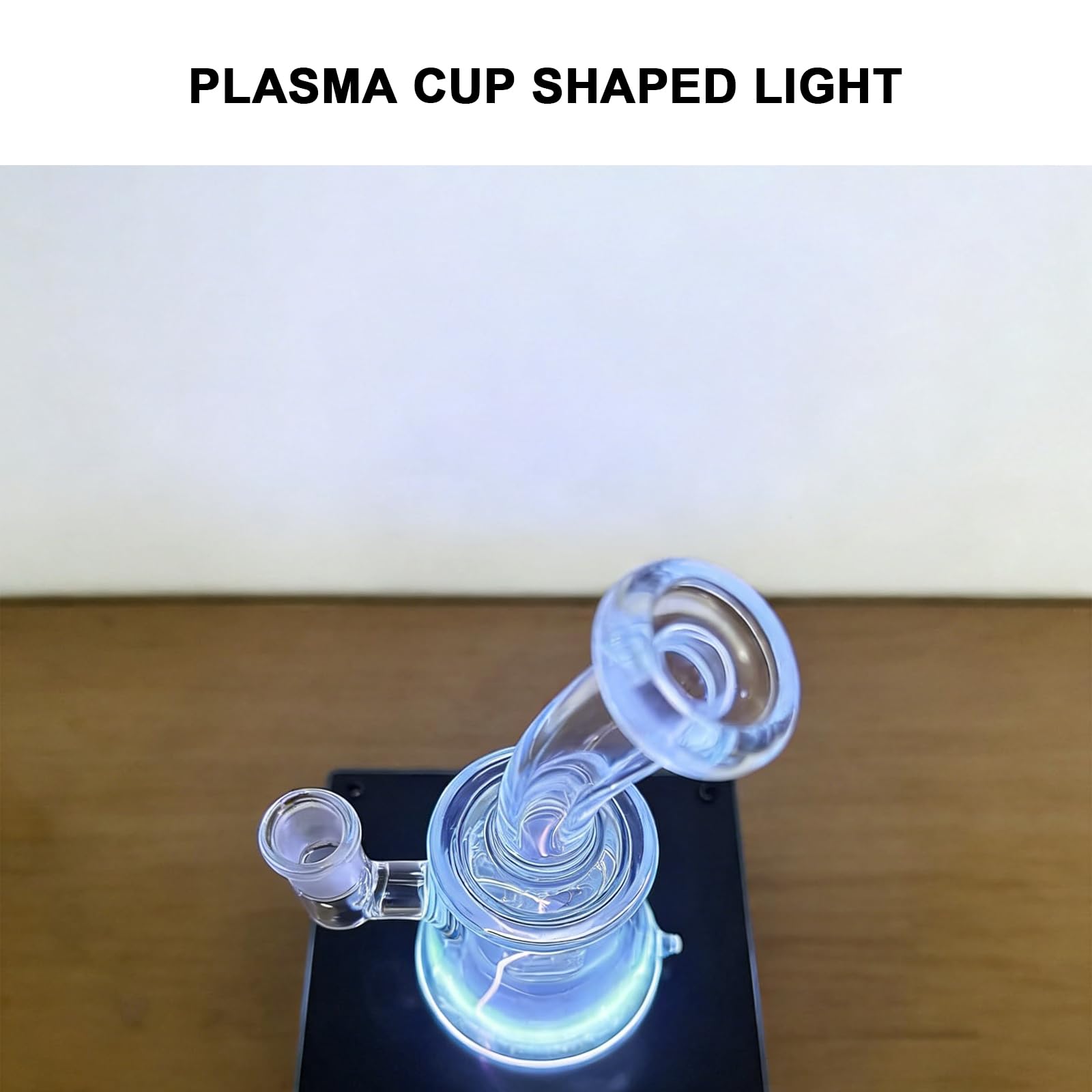Luce al plasma a forma di tazza, sensibile al tocco, luce d'atmosfera allo xeno per stanza, decorazione per feste, segnale di avvertimento all'aperto, regalo unico per la scienza, trasforma il tuo