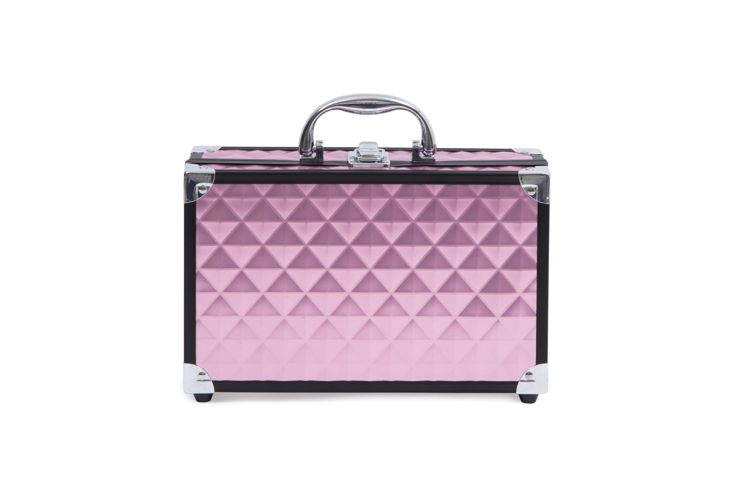 MYA Cosmetics - Mya Bon Voyage | Make-up-Set | Komplettes Etui mit Lidschatten, Rouge, Gloss und professionellen Pinseln (Rosa)
