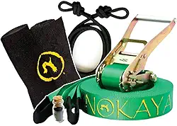 Kit Slackline Completo 10m Profissional - Nokaya Slackline