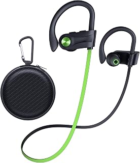 JOYWISE Bluetooth 5.3 Wireless Earbuds IPX7 Waterproof Sports Headphones 16H Playtime Mic Earhooks Running Workout