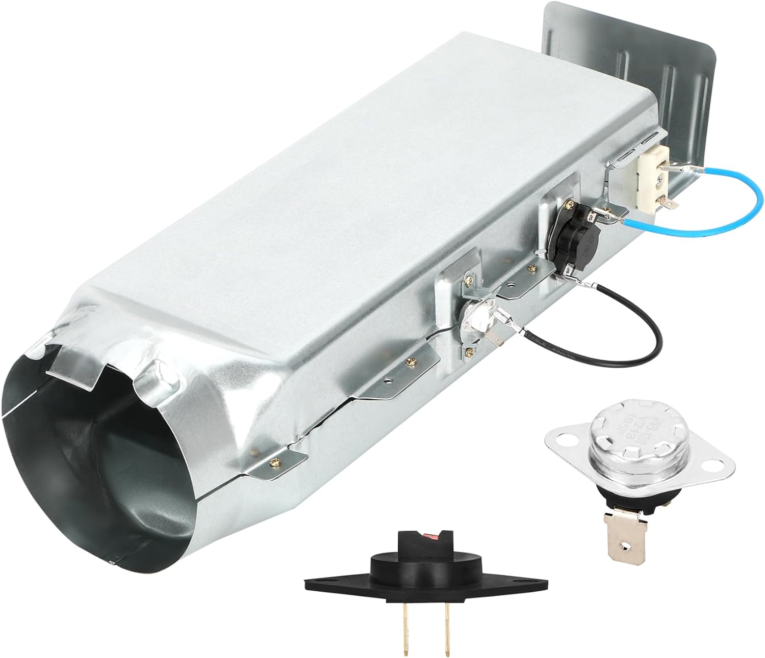 DC97-14486A Dryer Heating Element Upgrade OEM DC96-00887A,Fit for Samsung Dryer dv45h7000ew/a2 dve50r5400v/a3 dve50r5200w/a3,Replace DC97-14486D AP4342351 (with DC32-00007A DC47-00016A) DC97-14486A+DC32-00007A+DC47-00016A