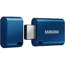 Samsung Flash Drive Type-C MUF-512DA, APC Chiavetta USB Pen Drive da 512 GB, colore blu, velocità di lettura fino a 400 MB, s, compatibile con smartphone, PC, tablet, notebook, TV, stereo