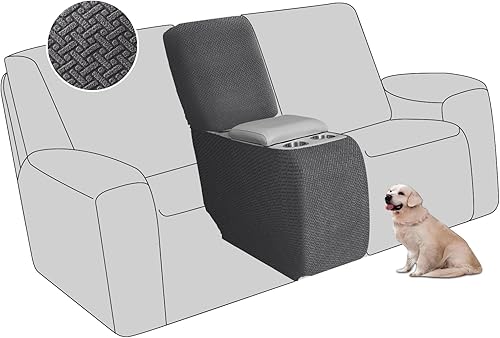 Miniatura 80 de ALIECOM Fundas 100% impermeables para sofá seccional reclinable en forma de L, funda elástica para sofá seccional reclinable de esquina, protector