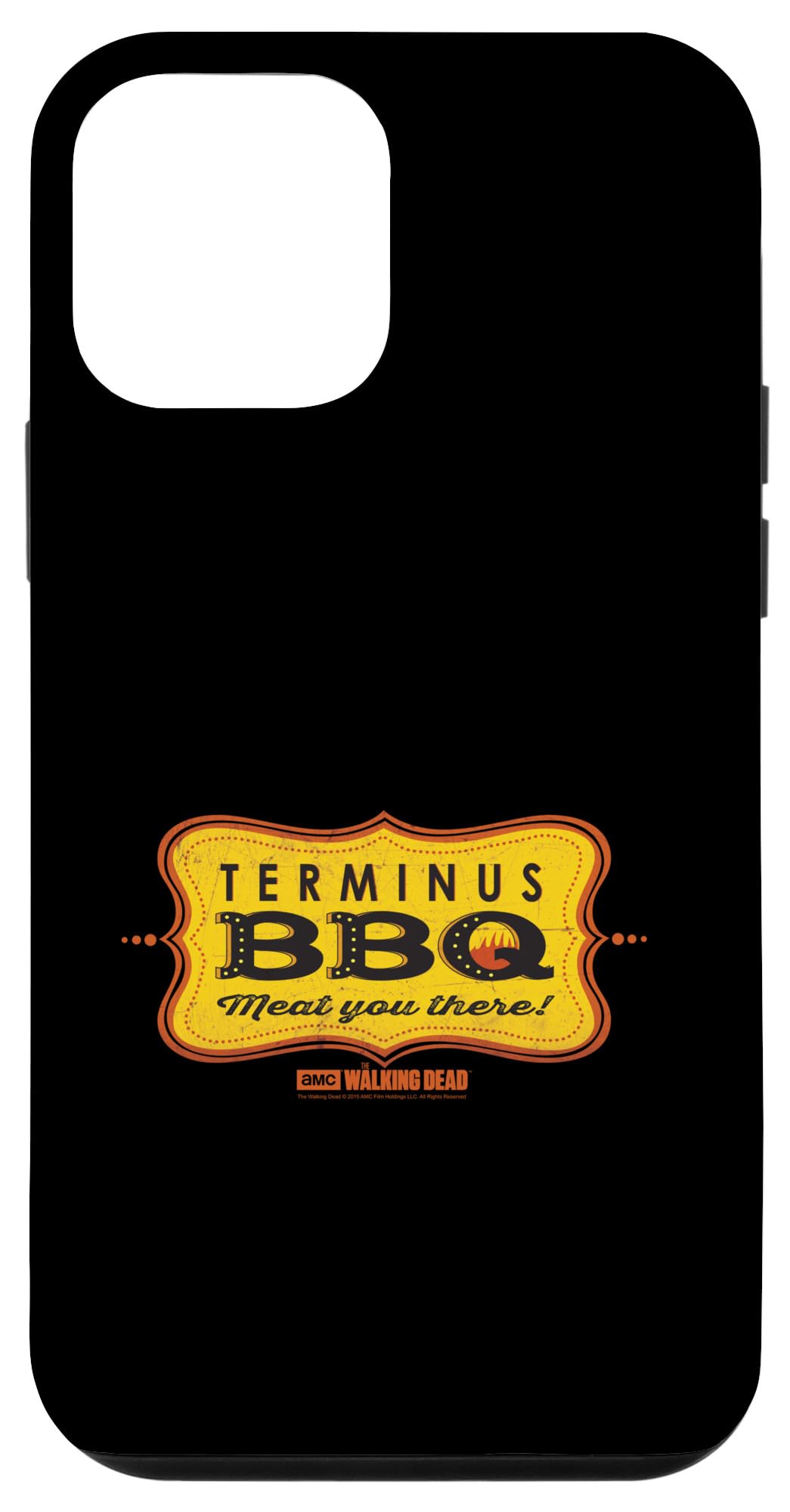 Coque iPhone 12 Mini The Walking Dead Terminus rigide noire geek - 4