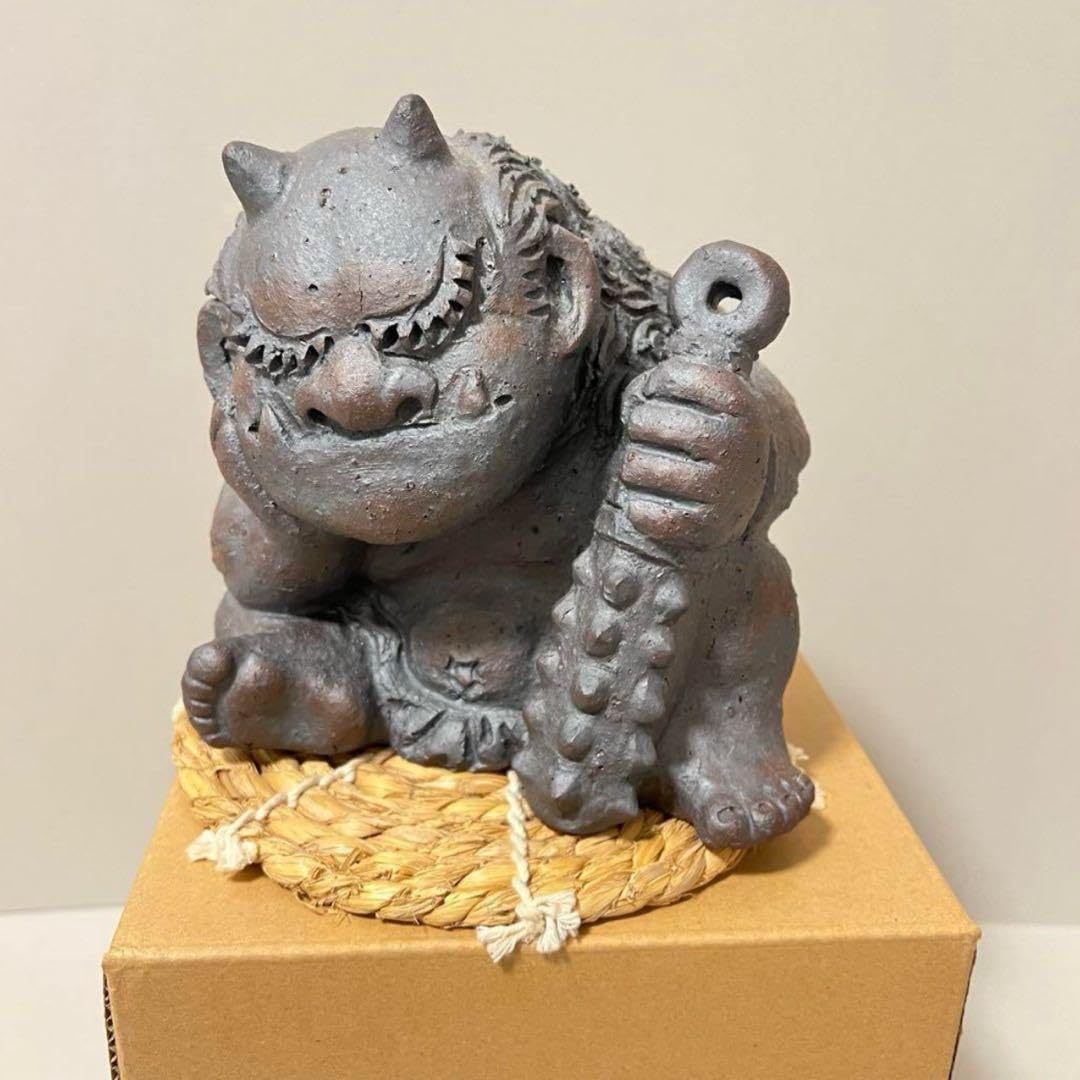 安田瓦 村秀鬼瓦 鬼置物 鬼もひるね Amazon.co.jp: 安田瓦 村秀鬼瓦 鬼置物 鬼もひるね : ホビー