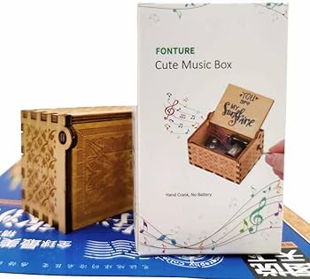 Amazon.com: Fonture Wood Musical Box, The Promised Neverland Music