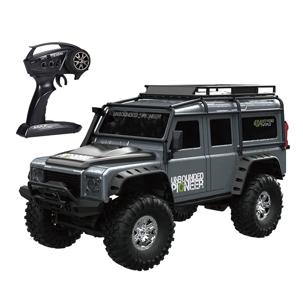 Auto telecomandata RC Buggy 2.4G, veicolo da arrampicata fuoristrada ad alta velocità, camion ricaricabile anticollisione fuoristrada 4WD, macchinina elettrica per hobby, regalo giocattolo pe